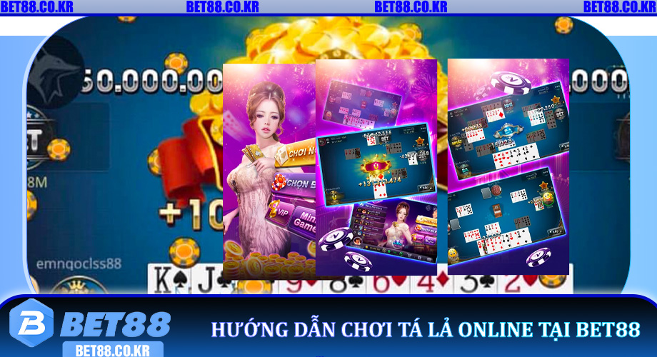 Hướng Dẫn Chơi Tá Lả Online Tại Bet88